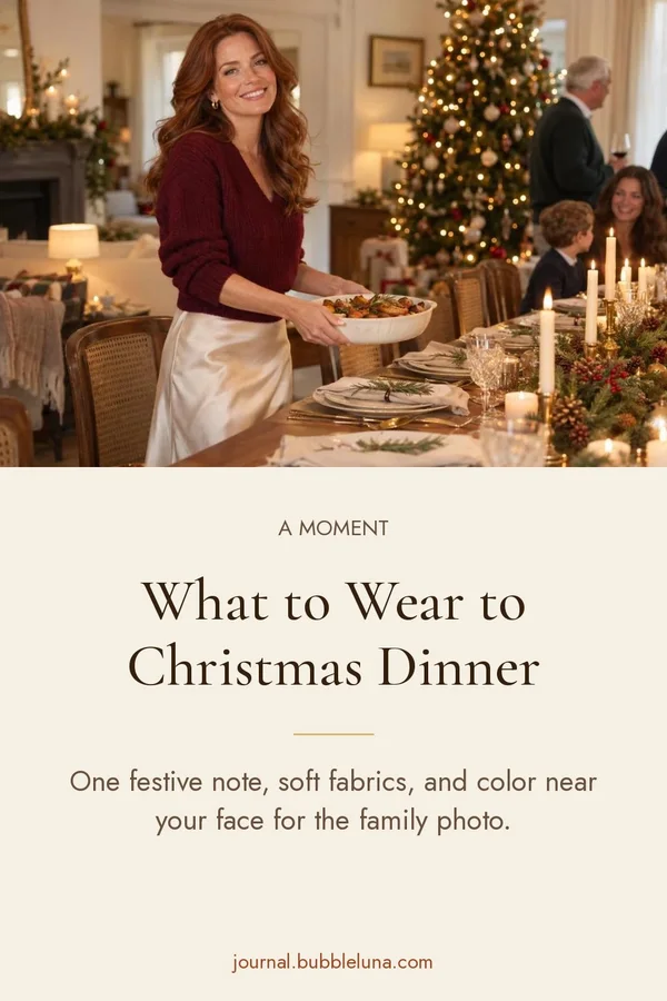 What to Wear to Christmas Dinner