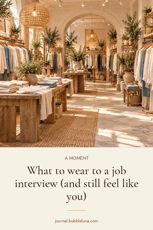 What to Wear to a Job Interview (and Still Feel Like You)